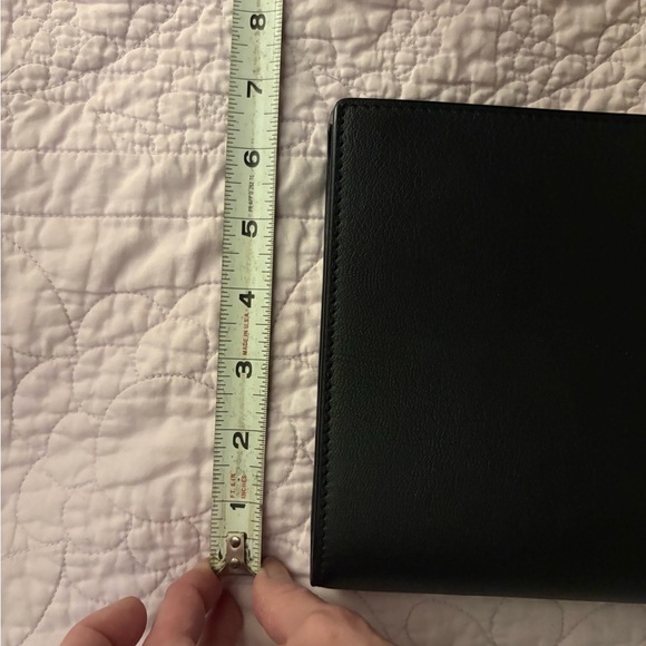 Yves Saint Laurent Large Deep Navy Clutch (approx 11.5x6.5”) - Picture 7 of 7